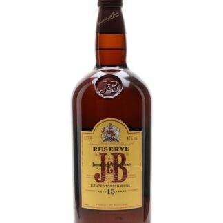 J&B 15 Year Old Reserve / Litre Blended Scotch Whisky
