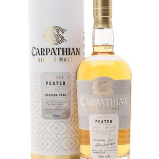 Carpathian Peated Bourbon Cask Single Malt Whisky Single Whisky
