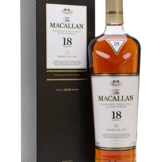 Macallan 18 Year Old / Sherry Oak / 2018 Release Speyside Whisky