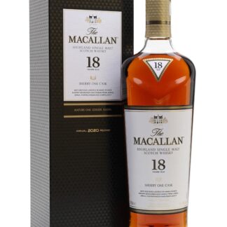 Macallan 18 Year Old / Sherry Oak / 2020 Release Speyside Whisky