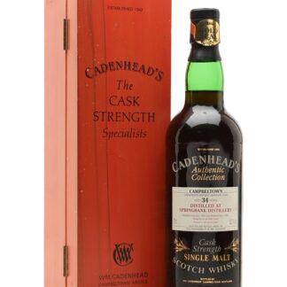 Springbank 1964 / 34 Year Old / Sherry Cask / Cadenhead's Campbeltown Whisky