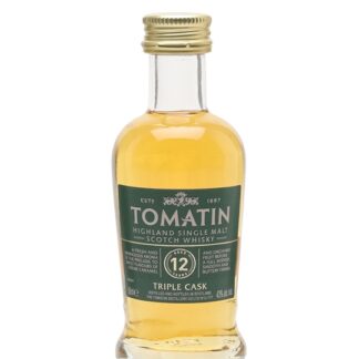 Tomatin 12 Year Old Miniature Highland Single Malt Scotch Whisky